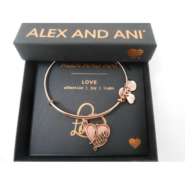 Alex and Ani Path of Life IV Bangle Bracelet Rose Gold New Tag Box Card Alex and Ani Path of Life IV Bangle Bracelet Rose Gold New Tag Box Card